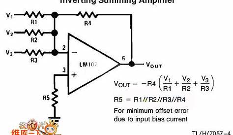 Inverting Summing Amplifier Circuit - Light_Control - Control_Circuit