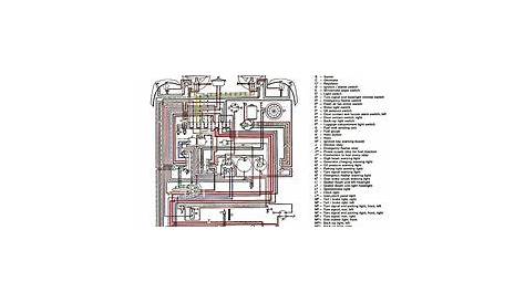 71 VW T3 wiring diagram | Ruthie | Pinterest | Vw, Volkswagen and Engine