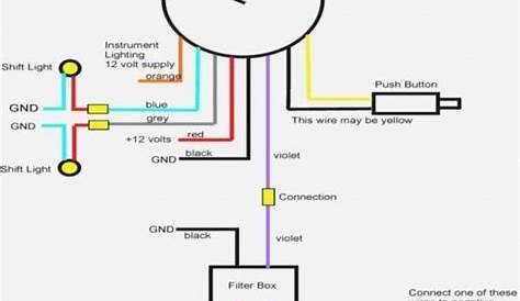 harley davidson tachometer wiring diagram