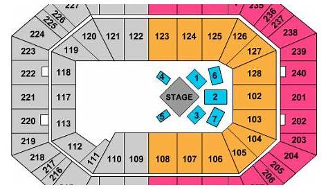 dcu center seating chart with seat numbers