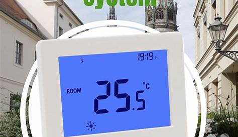 warmup underfloor heating thermostat manual