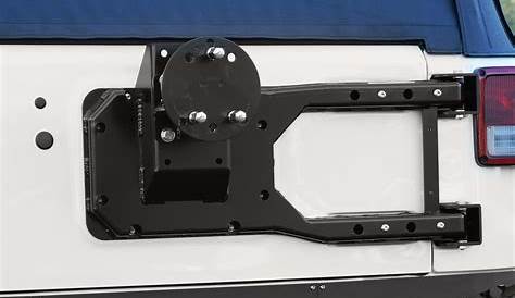 Rusty's Offroad JBJK800 Hinge Spare Tire Carrier for 07-18 Jeep