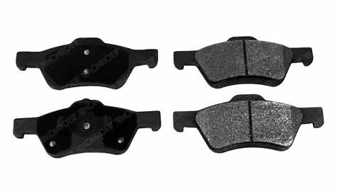 Monroe® - Ford Escape 2011-2012 ProSolution™ Semi-Metallic Front Brake Pads