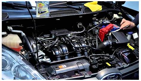 Ford Fiesta Engine Bay Cleaning - YouTube