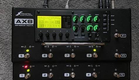 AX8 - Fractal Audio Systems AX8 - Audiofanzine