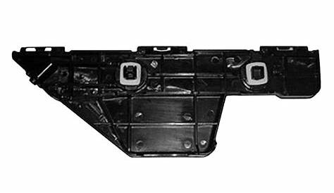 toyota highlander rear bumper parts