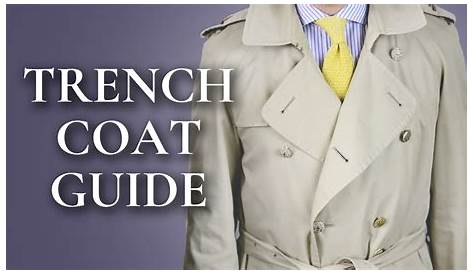 Trench Coat Guide - How To Wear & Buy A Burberry or Aquascutum Trenchcoat - YouTube