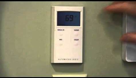 automated logic thermostat manual