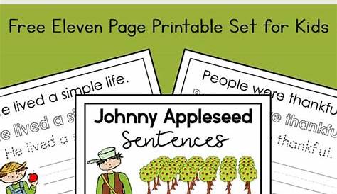 johnny appleseed worksheets
