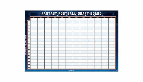 Fantasy Football 12 Team Dry Erase Draft Board Wall Decal | Shop