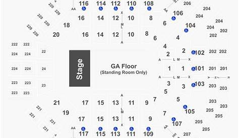 Mgm Garden Arena Seating Chart - Mgm Grand Garden Arena Phish Seating