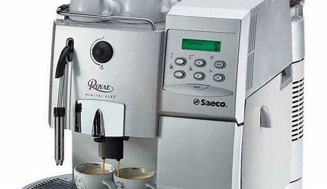 Saeco Royal Cappuccino Machine Manual