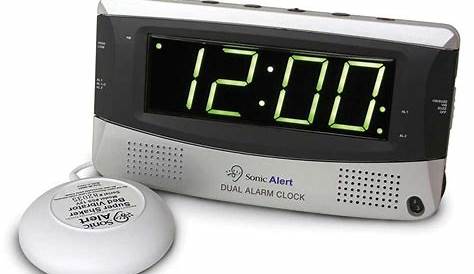 Sonic Alert Sonic Boom SBD375ss Vibrating Alarm Clock | Alarm clock