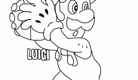mario and luigi printable coloring pages