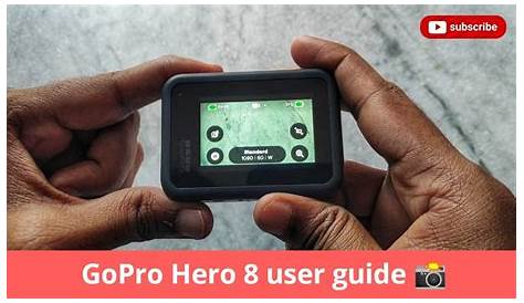 GoPro Hero 8 Black User Guide & Tutorial for Beginners - YouTube