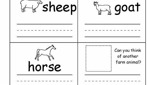 free farm worksheets for kindergarten - Google Search | Farm curriculum