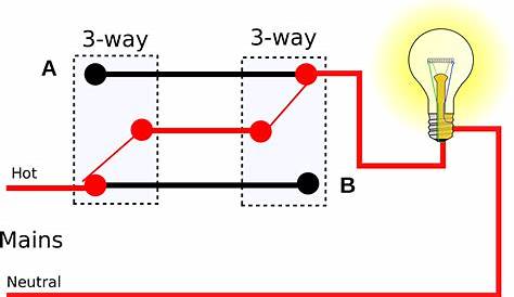 simple 3 way switch wiring diagram