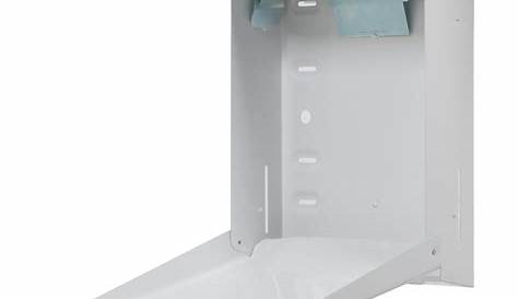 GEORGIA-PACIFIC Paper Towel Dispenser: C-Fold/Multifold, 10 1/8 in_8 in