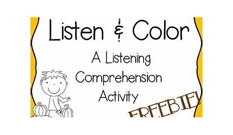 listening lessons for kindergarten