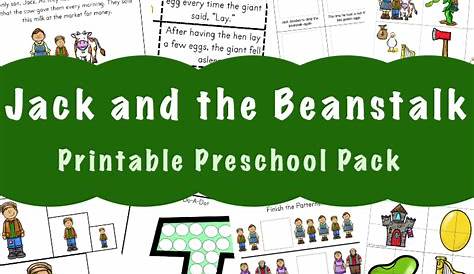 jack and the beanstalk worksheets