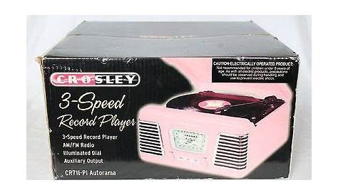 Crosley Autorama Record Player - Phonograph Pink CR711-PI | #456347709