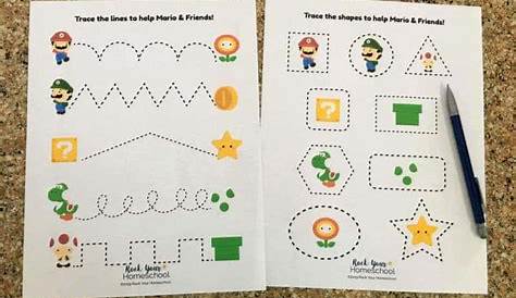Super Mario Printables: 11 Free Activities for Fantastic Fun for Kids