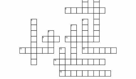 Spanish CrossWord Puzzle - WordMint
