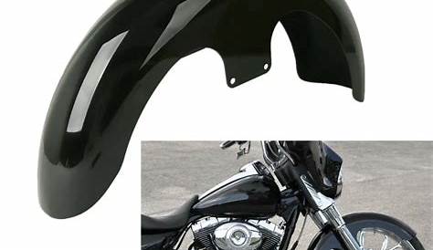 Motorcycle 23" Wrap Front Fender For Harley Touring Road King Electra