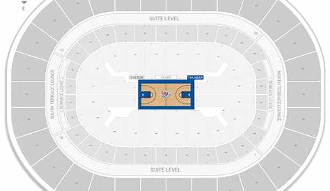 Oklahoma City Thunder Seating Guide - Chesapeake Energy Arena