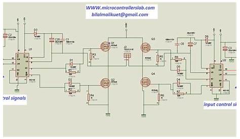 mosfet inverter circuit diagram