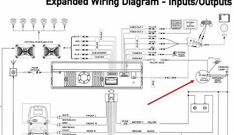 ouku double din wiring diagram