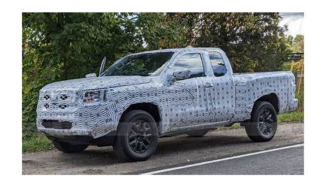 2022 Nissan Frontier Extended Cab Prototype Shows New Design