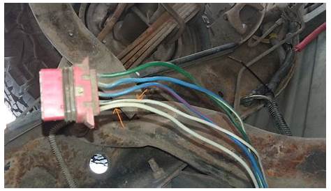 Need help identifying wires that plug on top of gas tank 91 Dakota V6