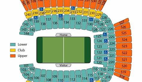 heinz field seating chart for taylor swift