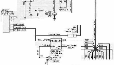 1986 Ford F150 Fuel Pump Wiring Diagram - One Start
