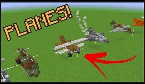 Minecraft - How To Make An Airplane - YouTube | Aircraft design