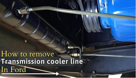 How to remove transmission cooler lines in Ford – Expert guide