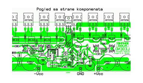 5000w power amplifier circuit diagram