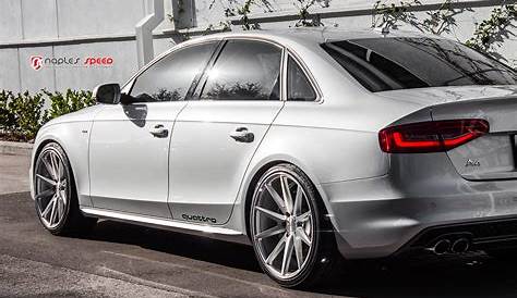 Classy Audi A4 Featurnig Silver Exterior and Subtle Custom Parts