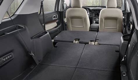 cargo space for ford explorer