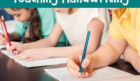 Elementary Matters: Seven Benefits of Teaching Handwriting