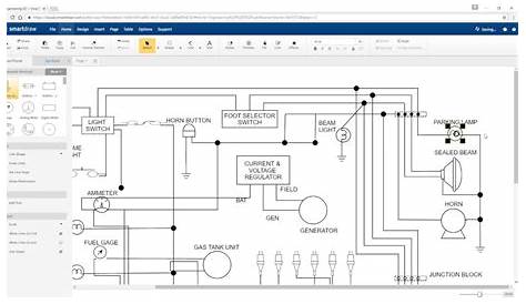 how to draw schematic diagram in word