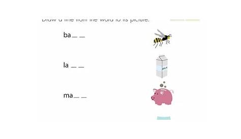 Final Consonant Initial Consonant Blends Worksheets For Grade 3