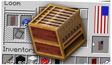 how to use a loom in minecraft