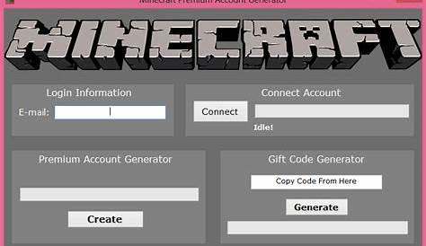 Minecraft Premium Account Generator
