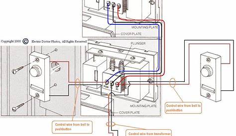 wiring diagram for doorbell chime