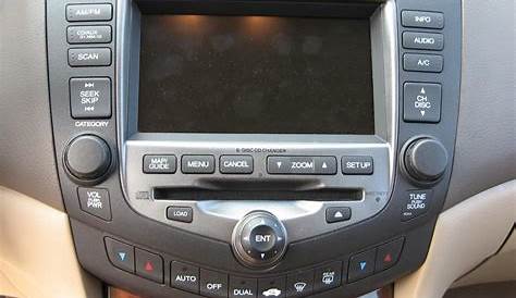 How To Enter Honda Accord Radio Code - How To Retrieve Your Audio And