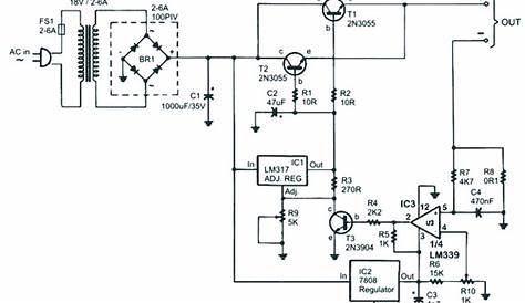 battery charger circuit schematic