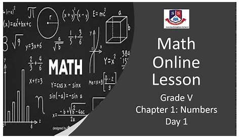 Grade 5 Mathematic chapter 1: Numbers Day 1 - YouTube