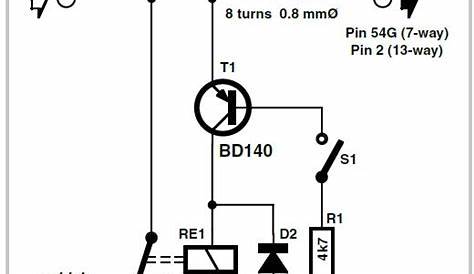 lamp switch circuit diagram